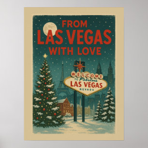 From Las Vegas With Love Christmas Poster