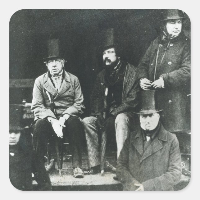 From LtoR, Lord Paget Square Sticker (Front)