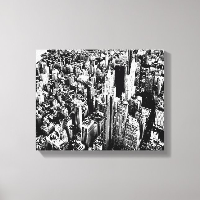 From Manhattan to the sky Canvas Print (Front)