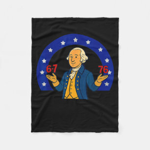 From Meme To Independence Fleece Blanket