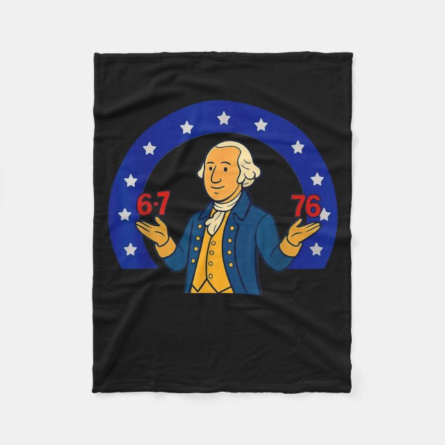 From Meme To Independence  Fleece Blanket (Front)