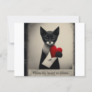 From my heart to yours postcard