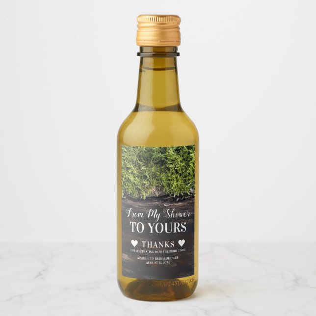 From My Shower To Yours Homemade Shower Gel Labels (Front)