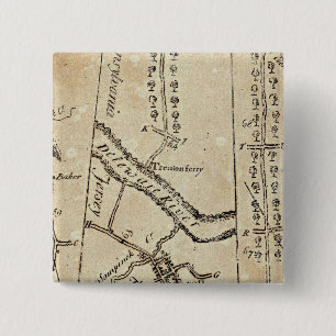 From New York to Bristol 45 15 Cm Square Badge