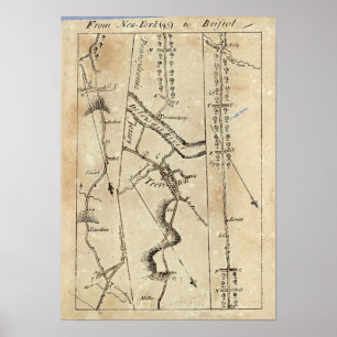 From New York to Bristol 45 Poster