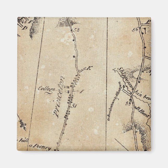 From New York to Trenton 44 Magnet (Front)