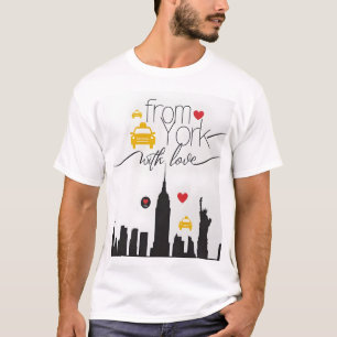 From New York, with Love – Fire Escape Dreams City T-Shirt