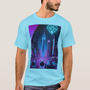 From New York, with Love – Liberty Spirit Freedom. T-Shirt