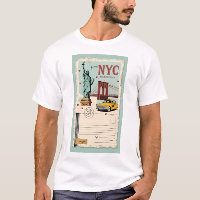 From New York, with Love – Queens Roots You can’t  T-Shirt (Front)