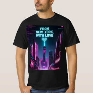 From New York, with Love – Skyline Mood  T-Shirt