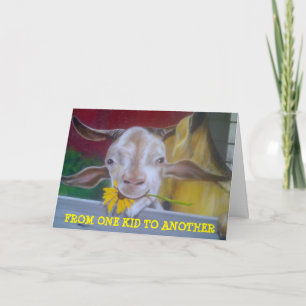 FROM ONE "ADULT" KID TO ANOTHER BIRTHDAY CARD