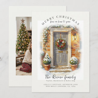 From Our Home to Yours Christmas Holiday Card