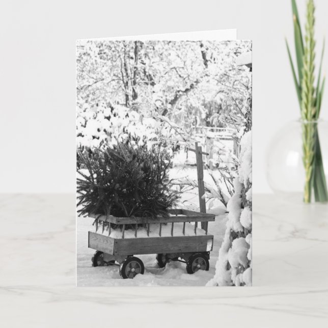 FROM OUR HOUSE TO YOUR HOUSE - MERRY CHRISTMAS HOLIDAY CARD (Front)