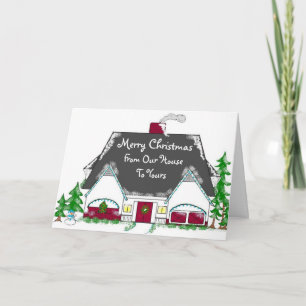 From Our House To Yours Holiday Card