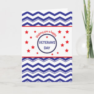 From Our House to Yours on Veterans Day Thank You Card