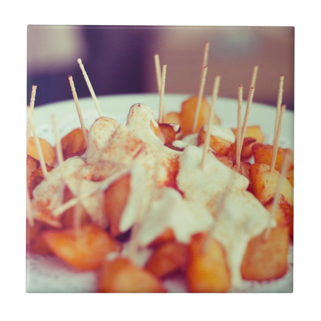 From our kitchen to yours - Patatas Bravas! Tile (Front)