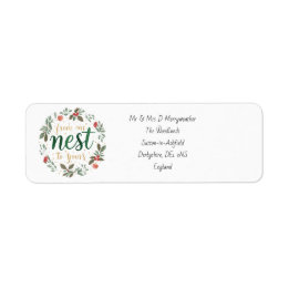 From Our Nest to Yours Address