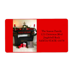 From our new address Christmas Fireplace