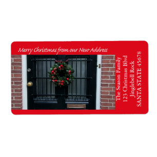 From our new address Christmas Wreath