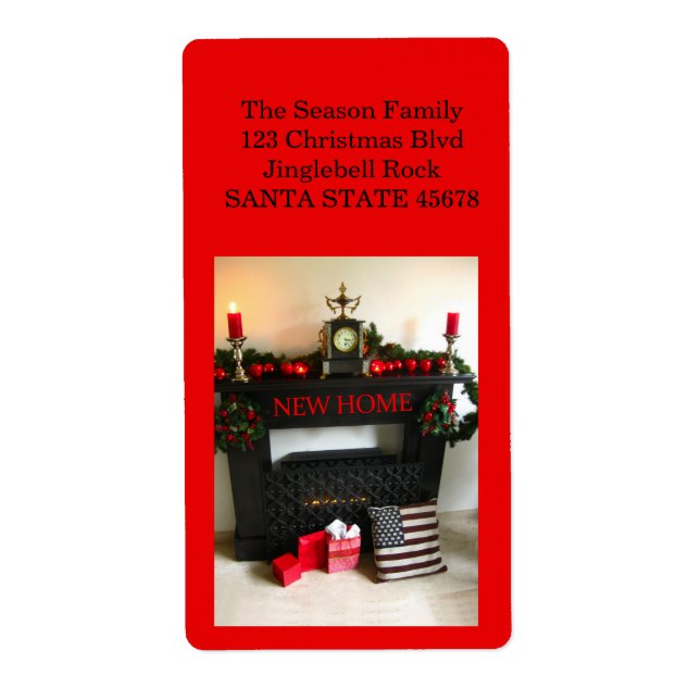 From our new Home Christmas Fireplace (Front)