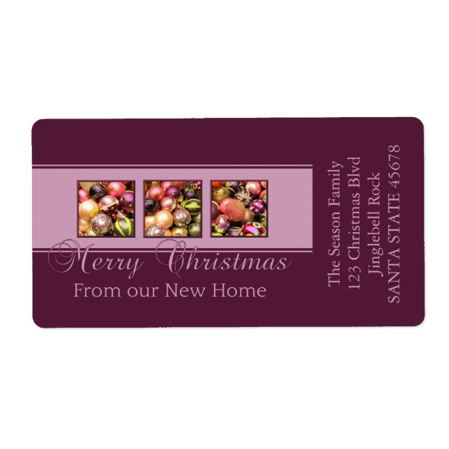 From our new Home pastel ornaments (Front)