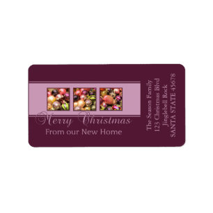 From our new Home pastel ornaments Label
