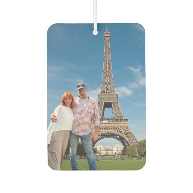From Paris With Love Car Air Freshener (Front)