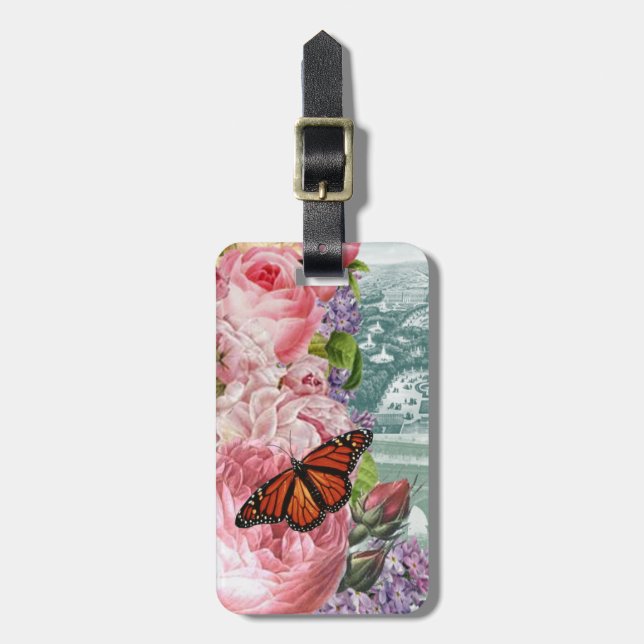 From Paris with Love Luggage Tag (Front Vertical)
