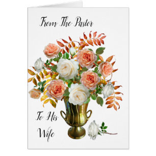 From Pastor  to my Wife A greeting Card