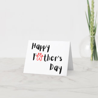 From Pet | Happy Father's Day  Holiday Card
