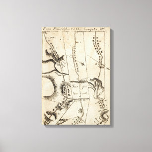 From Philadelphia to Annapolis Md 56 Canvas Print