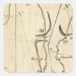 From Poughkeepsie to Albany 21 Square Sticker