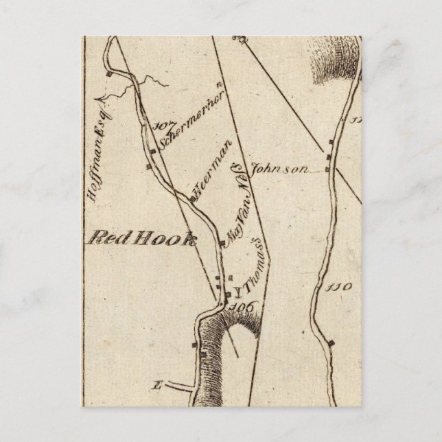 From Poughkeepsie to Albany 22 Postcard (Front)