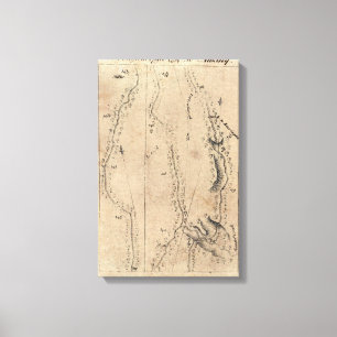 From Poughkeepsie to Albany 25 Canvas Print