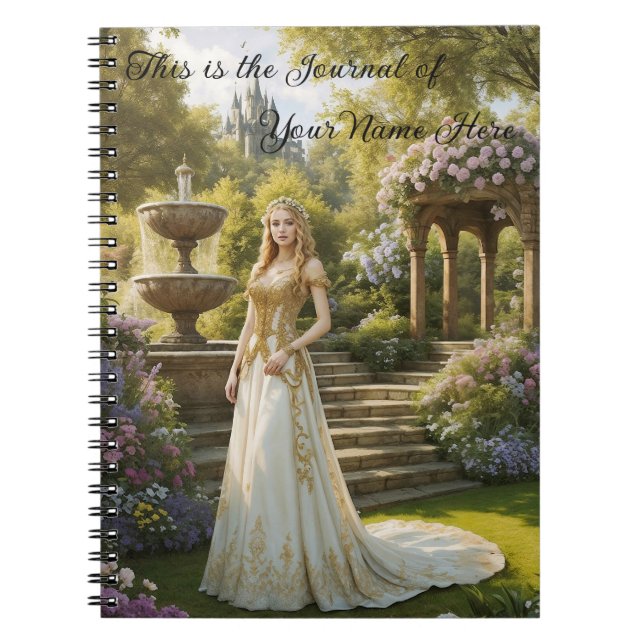 From Princess to Queen Journal Notebook (Front)
