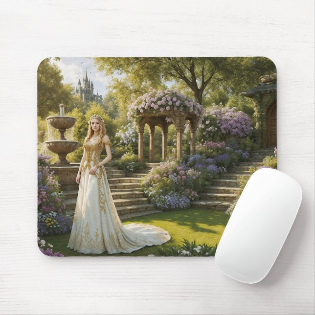 From Princess to Queen Mouse Mat (With Mouse)