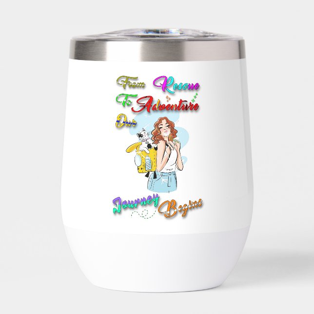 From Rescue To Adventure Our Journey Begins Paws (Front)