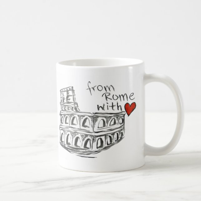 From Rome with Love Coffee Mug (Right)