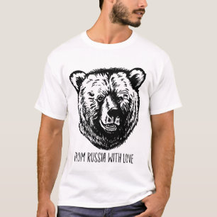 From Russia With Love Bear Putin T-Shirt