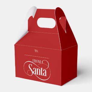 From Santa Claus Christmas Holiday Favour Box
