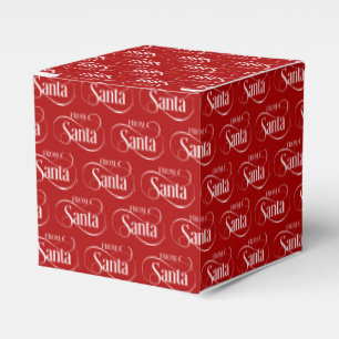 From Santa Claus Christmas Holiday Favour Box
