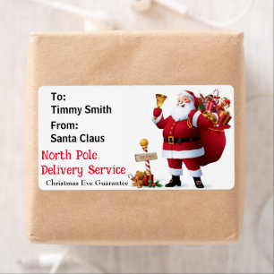 From Santa Claus Personalise Child's Name Gift