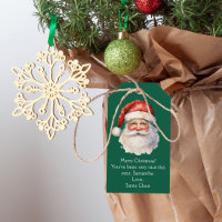 From Santa Claus Personalised Green Kids Christmas
