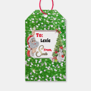 From Santa  Gift Tags