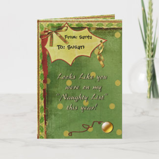 From Santa Holiday Card
