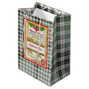 From Santa North Pole Express Naughty or Nice Medium Gift Bag