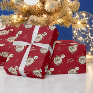 From Santa with Love (customisable) 🎅 Wrapping Paper