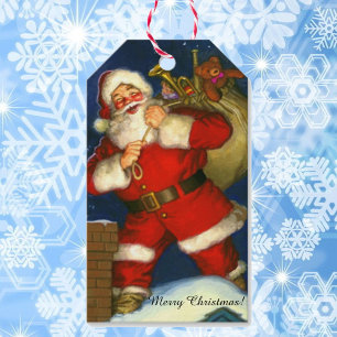 From Santa Your Child's Name 10 Christmas Holiday Gift Tags