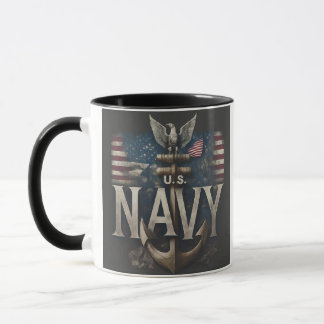 From Shore to Sea: The U.S. Navy's Unwavering Mug
