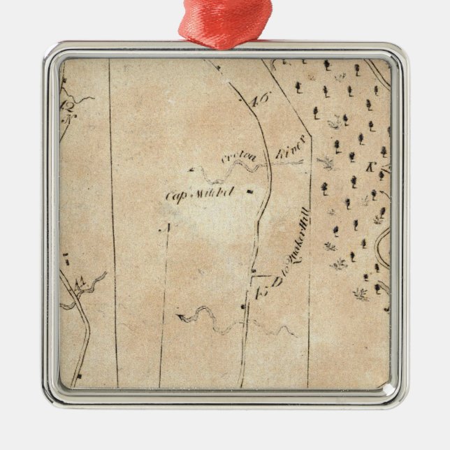 From Stratford to Poughkeepsie 18 Metal Tree Decoration (Front)